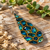 Chunky Teardrop Pendant