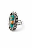 Spiny Oyster Oval Ring