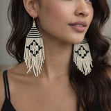 Kopopelli Medium Beaded Earrings