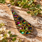 Chunky Teardrop Pendant