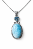 Larimar Pendant