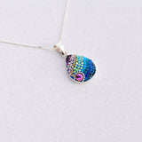 Teardrop Medium Round Pendant