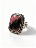 Rhodonite Ring