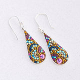 Tear Drop Medium Mosaic Earrings