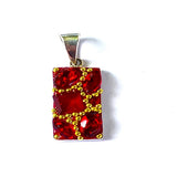 Rectangle Mini Mosaic Pendant