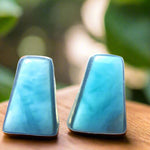 Larimar Studs