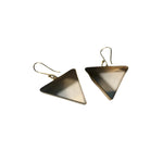 Open Triangle Dangle Earrings