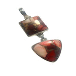 Red Rose Dahlia Pendant