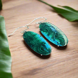 Azurite Malachite Earrings