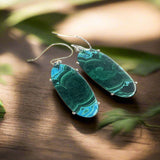 Azurite Malachite Earrings