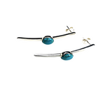 Turquoise Stick Earrings