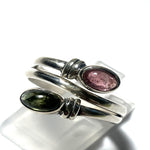 Double Stone Twist Ring