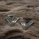 Double Triangle Earrings