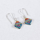 Diamond Mosaic Earrings