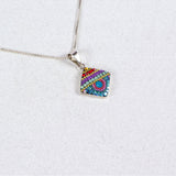 Diamond Mosaic Pendant