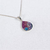 Teardrop Medium Round Pendant