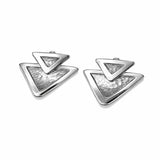 Double Triangle Earrings
