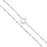 Chain Silver Serpentine