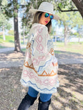 Cardigan Multi Aztec Sweater