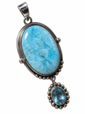 Larimar Pendant