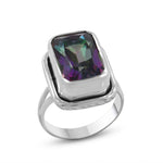 Mystic Quartz Square Ring