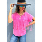 Fringed Tassel Top