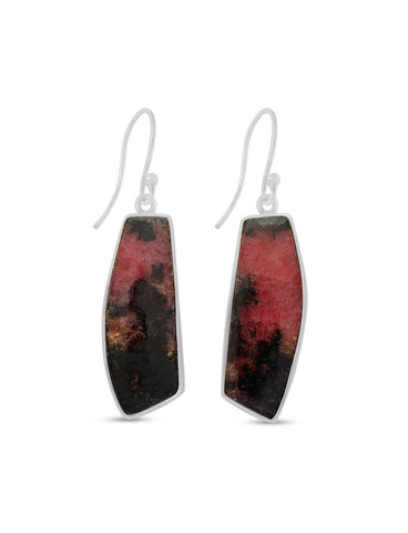 Rhodonite Earrings