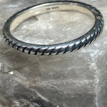 Braided Rope Stactable Ring