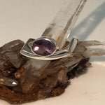 Amethyst in Square Setting