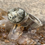 Pyrite Adjustable Ring