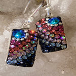 Rectangle Mini Mosaic Earrings