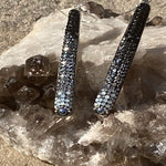 Long Drop Mosaic Earrings