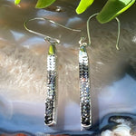 Stick Long Mosaic Earrings