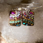 Rectangle Mini Mosaic Earrings